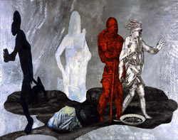 Jörg Immendorff da Cardi Black Box. A Milano Jörg Immendorff da Cardi Black Box. A Milano