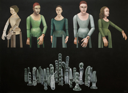 A Siena Angelo Titonel nei Magazzini in Piazza del Campo A Siena Angelo Titonel nei Magazzini in Piazza del Campo