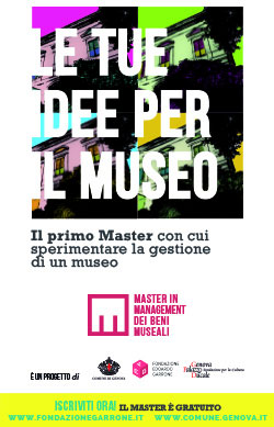 Master in management dei beni museali e successiva gestione sperimentale del Museo di Arte Contemporanea di Villa Croce a Genova