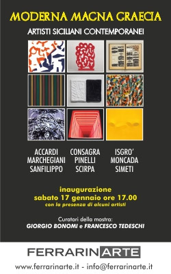FERRARIN ARTE PRESENTA: MODERNA MAGNA GRAECIA FERRARIN ARTE PRESENTA: MODERNA MAGNA GRAECIA