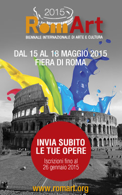 ROMART 2015, Biennale di Arte e Cultura Contemporanea. Iscriviti subito! ROMART 2015, Biennale di Arte e Cultura Contemporanea. Iscriviti subito!