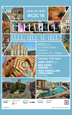 #C2C15 e miart presentano Andy Stott, Ben Frost e Nico Vascellari a Milano #C2C15 e miart presentano Andy Stott, Ben Frost e Nico Vascellari a Milano