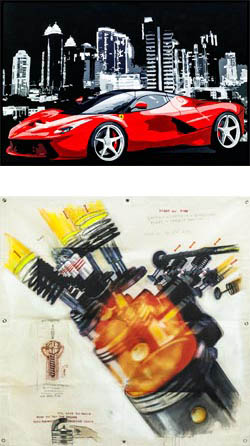 Galleria La Nuvola presenta: giovedì 11 giugno alle ore 18:30, la mostra ‘Leggenda Rossa’ a cura di Eva Bellini