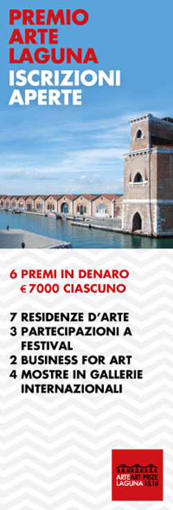 ISCRIZIONI APERTE PER LA 10a EDIZIONE DEL PREMIO ARTE LAGUNA