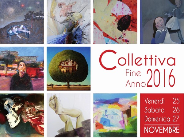 Venerdì 25, sabato 26 e domenica 27 novembre 2016, presso la galleria d’arte contemporanea Edarcom Europa, in via Macedonia, 12/16 a Roma, torna il tradizionale appuntamento con la mostra collettiva di fine anno