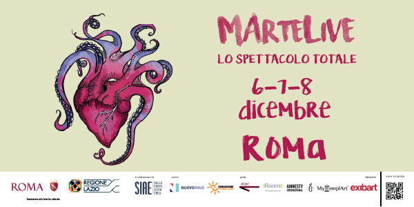 MArteLive, torna lo spettacolo totale 6, 7 e 8 dicembre al Planet Roma oltre 400 artisti suddivisi in sedici categorie artistiche