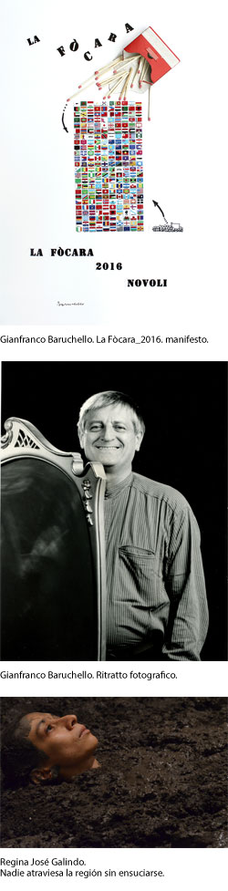 La Fondazione Fòcara di Novoli presenta: il 15 Gennaio alle 15.30 Regina José Galindo | il 16 Gennaio Gianfranco Baruchello