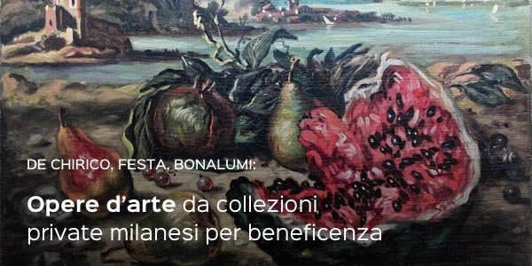 De Chirico, Festa, Agostino Bonalumi e Dadamaino: CharityStars presenta il meglio delle collezioni private milanesi