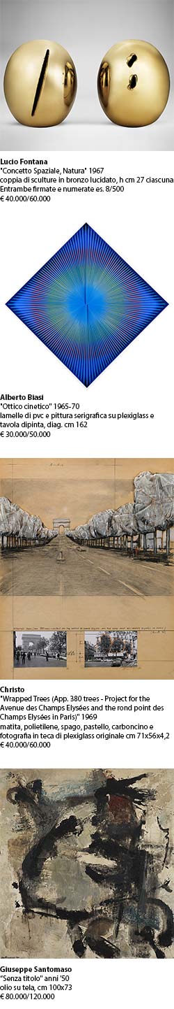 Il Ponte Casa d’Aste: Asta Arte Moderna e Contemporanea