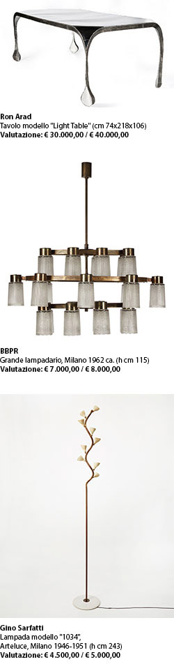 Il Ponte Casa d’Aste, Asta di Arti Decorative del ‘900 e Design