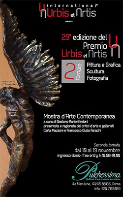 29°Premio Internazionale URBIS ET ARTIS 10-19 NOVEMBRE 2016
