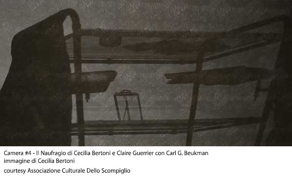 L’Associazione Culturale Dello Scompiglio è lieta di invitarla all’inaugurazione dell’installazione Camera #4 – Il Naufragio di Cecilia Bertoni e Claire Guerrier con Carl G. Beukman