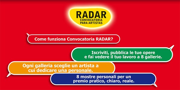 RADAR: 8 OPPORTUNITÁ PER LA TUA MOSTRA PERSONALE IN SPAGNA