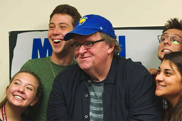 Michael Moore alla Festa del Cinema di Roma Michael Moore alla Festa del Cinema di Roma