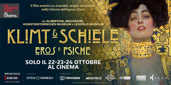 In occasione delle celebrazioni dedicate agli artisti simbolo della Secessione viennese | ARRIVA IN ANTEPRIMA NEI CINEMA ITALIANI KLIMT & SCHIELE. EROS E PSICHE IL FILM EVENTO SU SCANDALI, SOGNI E OSSESSIONI DELLA VIENNA DELL’EPOCA D’ORO In occasione delle celebrazioni dedicate agli artisti simbolo della Secessione viennese | ARRIVA IN ANTEPRIMA NEI CINEMA ITALIANI KLIMT & SCHIELE. EROS E PSICHE IL FILM EVENTO SU SCANDALI, SOGNI E OSSESSIONI DELLA VIENNA DELL’EPOCA D’ORO