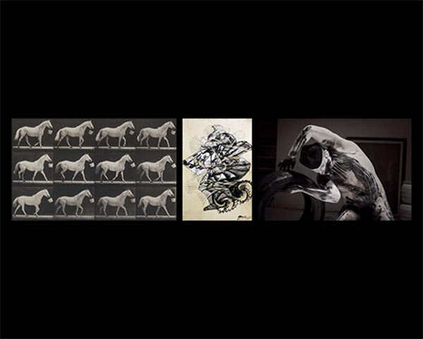 IL CORPO CON LE ALI Eadweard Muybridge Dirk Baumanns e il disegno futurista alla Futurism&Co Art Gallery di Roma