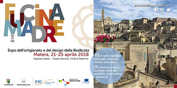 Al via Fucina Madre a Matera, expo dell’artigianato e del design della Basilicata