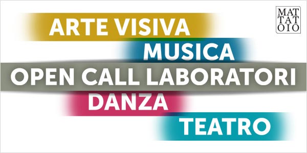 Prorogata al 20 maggio l’open call | per partecipare ai cinque laboratori della performance Prorogata al 20 maggio l’open call | per partecipare ai cinque laboratori della performance