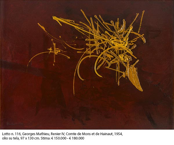 Asta di arte Moderna e Contemporanea  | da Art-Rite