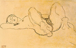 Un Klimt erotico al Castello Visconteo di Pavia