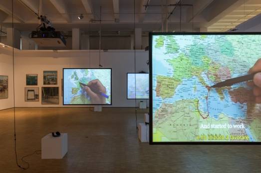 BOUCHRA KHALILI The Mapping Journey Project, 2008-2011, foto © Gianluca Di Ioia - La Triennale