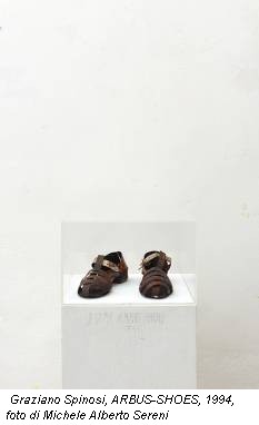 Graziano Spinosi ARBUS-SHOES, 1994 foto di Michele Alberto Sereni