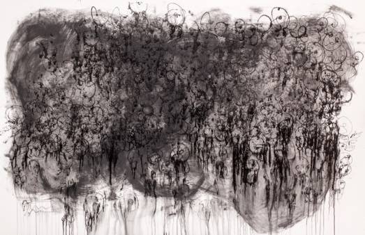 Butterfly, 2016. Smalto su tela, 130 x 200 cm