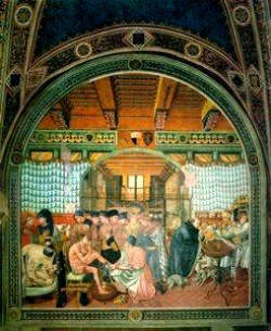 Siena, Dialoghi nel Pellegrinaio. Una giornata sotto il grande affresco