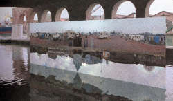 Marin Kasimir, Rivelatore- intorno a Euralille 1997, installazione nello spazio delle Gaggiandre