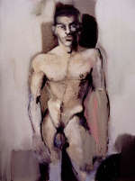 Mehrkens, Paesaggio n. 1, 2001, olio su tela, cm 170x130