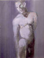 Mehrkens, Paesaggio n. 5, 2001, olio su tela, cm 160x130