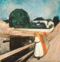 Edvard Munch: Ragazze sul pontile