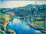 De GRADA Paesaggio sul Lambro , olio su tela 1937