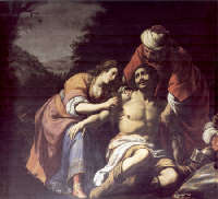Matteo Rosselli (1578-1650), Tancredi medicato da Erminia e Vafrino, olio su tela, 182x200