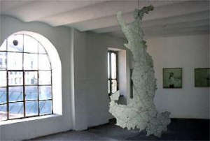 Arte Povera, Luciano Fabro, Italia Capovolta