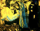 Maurice Denis, La sepoltura di Cristo, 1903, tempera su carta incollata su tela, 115x133 cm