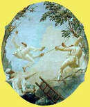 "La sfilata delle pulcinellate" (Sala di Villa Zianigo)