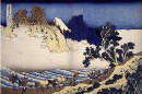 Katsushika Hokusai - Minobu River 