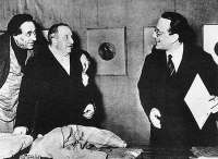 Ottone Rosai Aldo Palazzeschi e Primo Conti 1955 