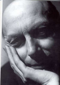 Portrait Henry Michaux foto di Paul Facchetti 1953