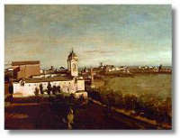 Jean Baptist Camille Corot -La Trinitè des Monts 