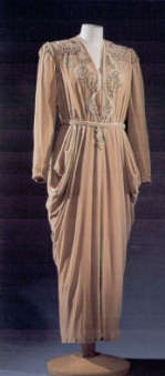 Il Guardaroba di una signora siciliana. Abito, manifattura italiana, Firenze. 1946 ca. 