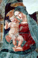 Maestro delle Cinque Terre, Madonna col Bambino, part, Il Museo Diocesano di Brugnato