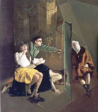 Massaccesi, ANSIA GENERALIZZATA I olio cm. 140x120 