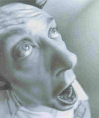 davide la rocca; senza titolo; olio su tela; 2000; cm 120 x 100 