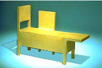 Robert Wettstein Tristan, in carta e legno.