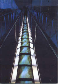 Fabrizio Plessi, Il fiume della vita. 2001, installazione