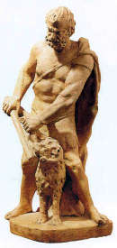 Alessandro Vittoria, Ercole, pietra di Nanto h cm 50_1550_1565 ca 