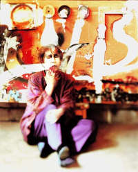 Marco Delogu, "Senex", light box