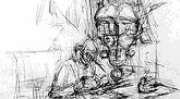 Fino al 9.IV.2001 | Alberto Giacometti le dessin à l’oeuvre | Parigi, Centre Pompidou